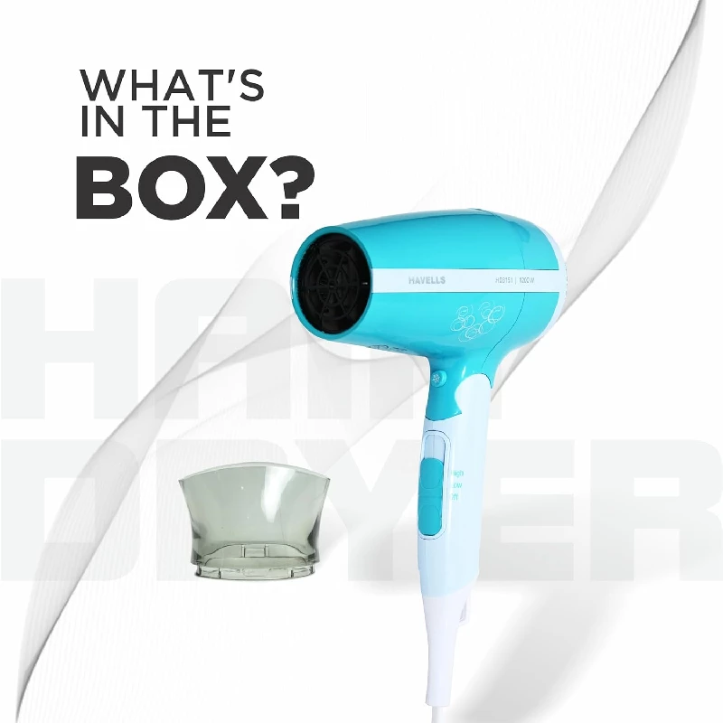 Havells 1200 Watts Foldable Hair Dryer, Hd3151-2.webp